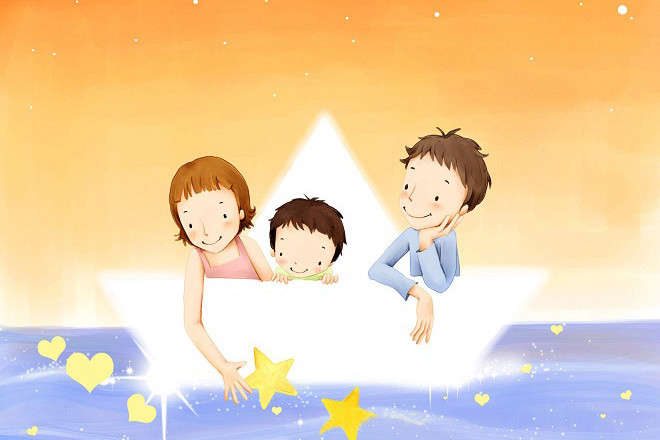 Lovely_illustration_of_Happy_family_on_boat_wallcoo.com_-660x440.jpg