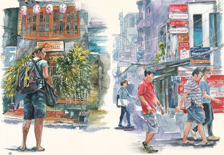 luyen-thi-thu-khoa-vn-canh-sac-pho-thi-Sai-Gon-qua-tranh-khu-pho-Tay-Pham-Ngu-Lao.jpg